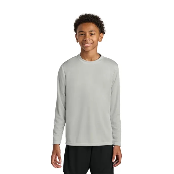 A4 Youth Cooling Performance Long Sleeve Tee - A4 Youth Cooling Performance Long Sleeve Tee - Image 24 of 29