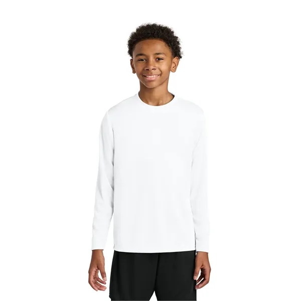 A4 Youth Cooling Performance Long Sleeve Tee - A4 Youth Cooling Performance Long Sleeve Tee - Image 27 of 29
