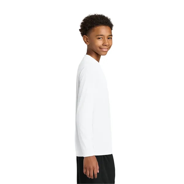 A4 Youth Cooling Performance Long Sleeve Tee - A4 Youth Cooling Performance Long Sleeve Tee - Image 29 of 29
