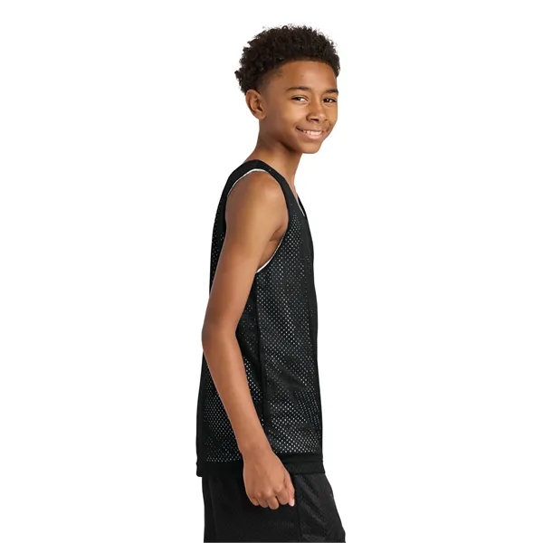 A4 Sprint Youth Reversible Mesh Tank - A4 Sprint Youth Reversible Mesh Tank - Image 4 of 14
