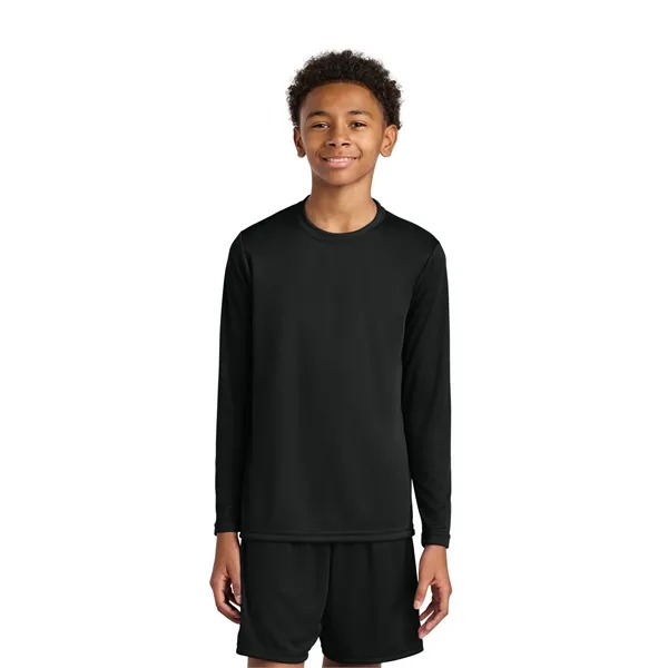 A4 Youth Cooling Performance Long Sleeve Tee