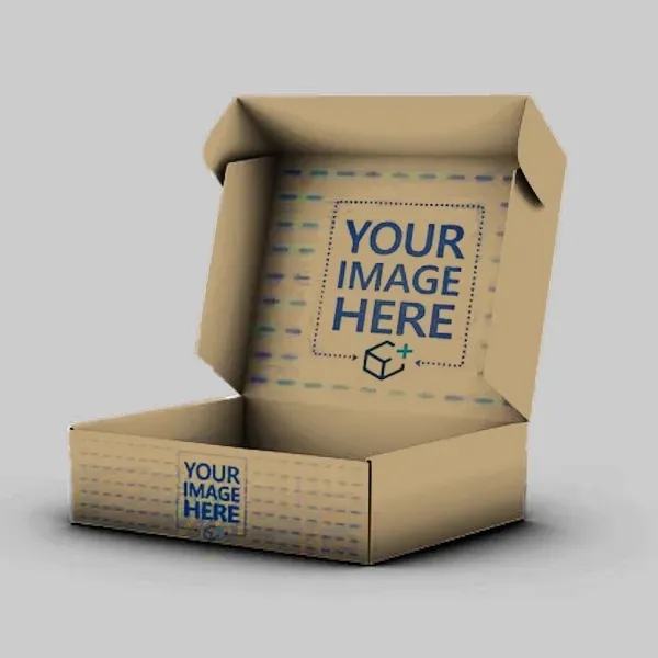 12 x 9 x 4 Outside Print on Kraft Mailer Box - 12 x 9 x 4 Outside Print on Kraft Mailer Box - Image 0 of 1