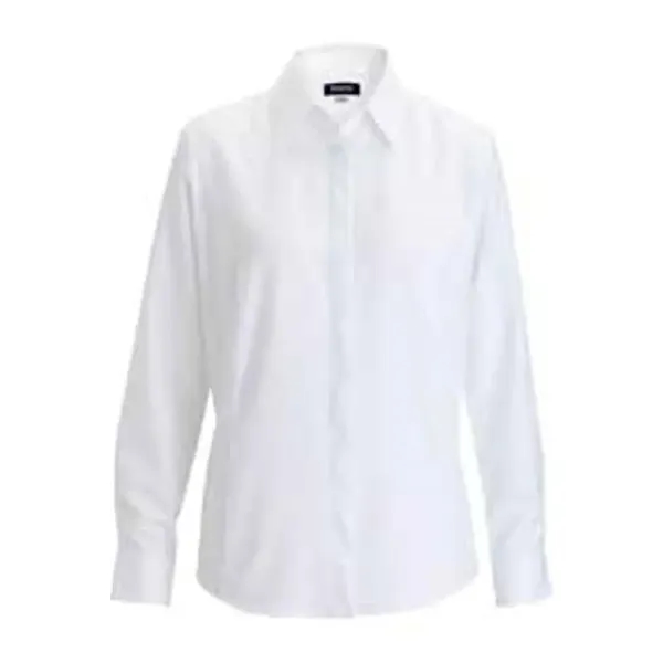 Flexbatiste Cafe Long Sleeve Ladies' Shirt - Flexbatiste Cafe Long Sleeve Ladies' Shirt - Image 0 of 8