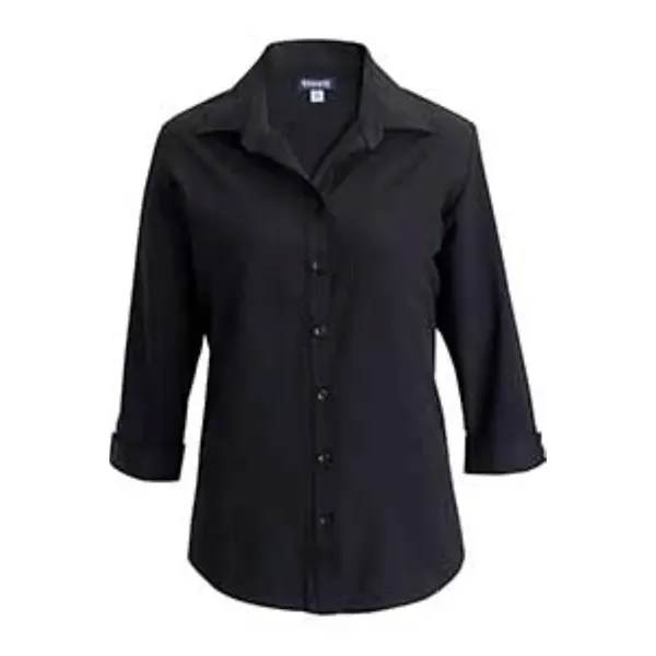 Flexbatiste Three Quarter Sleeve Ladies' Shirt - Flexbatiste Three Quarter Sleeve Ladies' Shirt - Image 1 of 4