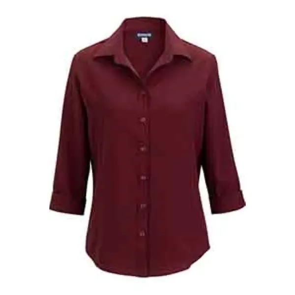 Flexbatiste Three Quarter Sleeve Ladies' Shirt - Flexbatiste Three Quarter Sleeve Ladies' Shirt - Image 2 of 4