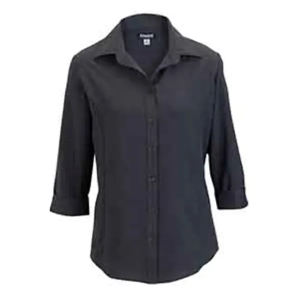 Flexbatiste Three Quarter Sleeve Ladies' Shirt - Flexbatiste Three Quarter Sleeve Ladies' Shirt - Image 3 of 4