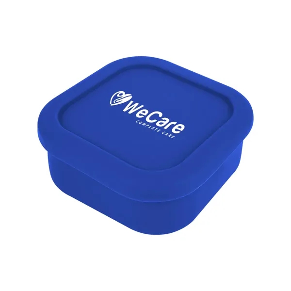 Square Silicone Food Container - Square Silicone Food Container - Image 4 of 6