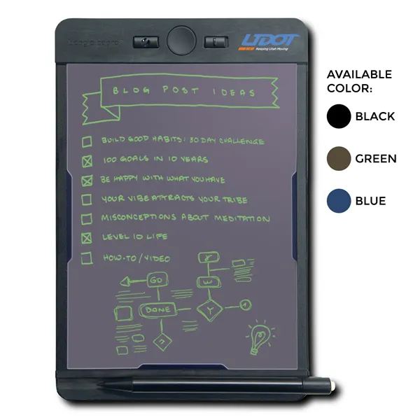 BOOGIE BOARD® BLACKBOARD™ SMART SCAN WRITING TABLET - NOTE - BOOGIE BOARD® BLACKBOARD™ SMART SCAN WRITING TABLET - NOTE - Image 0 of 8