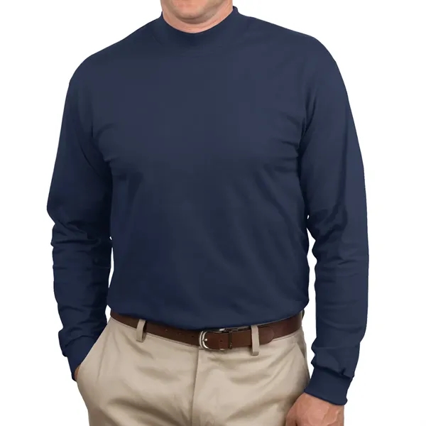 Port & Company® Essential Mock Turtleneck - Port & Company® Essential Mock Turtleneck - Image 3 of 15