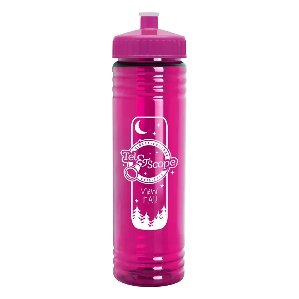 Garyline® Slim Fit Bottle with Push-Pull Lid - 24 oz. - Garyline® Slim Fit Bottle with Push-Pull Lid - 24 oz. - Image 4 of 18