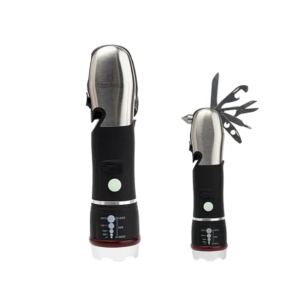 Custom Emergency COB Flashlight Multi-Tool 2.0