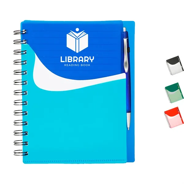 Classic Spiral Notebook w/ Custom Logo - Classic Spiral Notebook w/ Custom Logo - Image 0 of 3