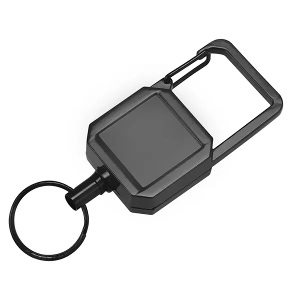 Outdoor Metal Square Keychain - Outdoor Metal Square Keychain - Image 0 of 2
