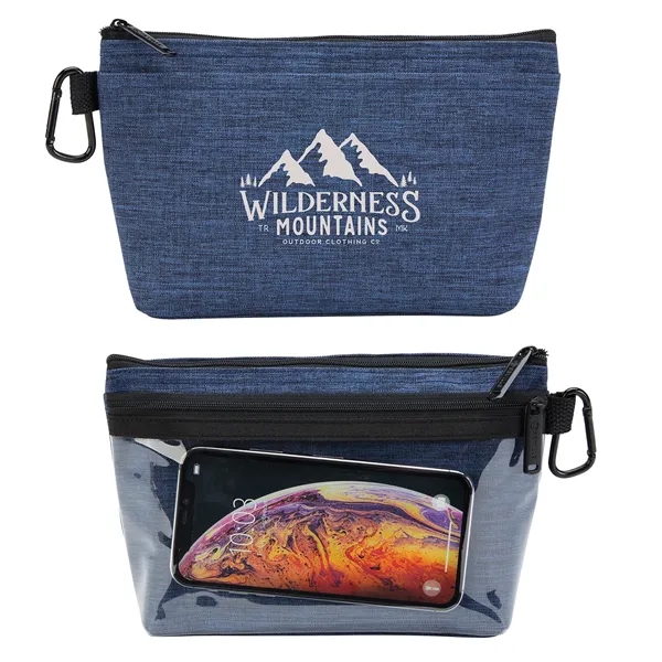 Clear Clip Caddy - Versatile Golf & Travel Accessory Pouch - Clear Clip Caddy - Versatile Golf & Travel Accessory Pouch - Image 2 of 3