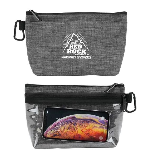 Clear Clip Caddy - Versatile Golf & Travel Accessory Pouch - Clear Clip Caddy - Versatile Golf & Travel Accessory Pouch - Image 3 of 3