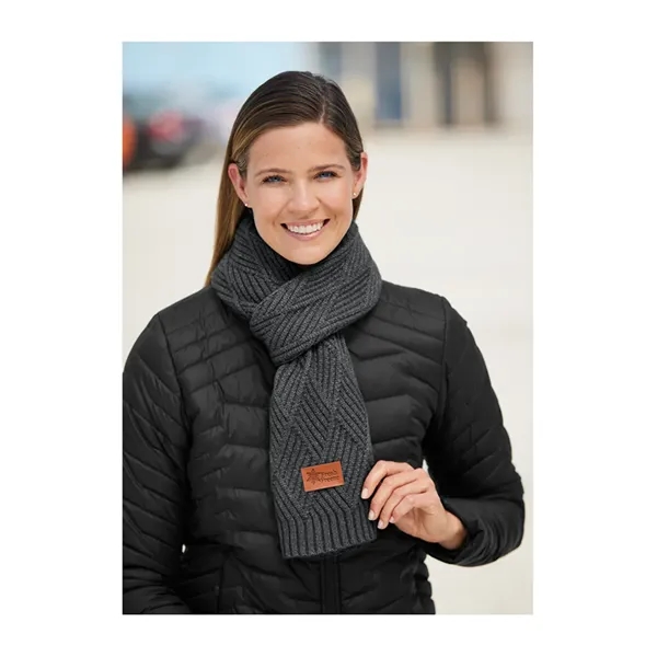 Leeman Trellis Knit Scarf - Leeman Trellis Knit Scarf - Image 2 of 6