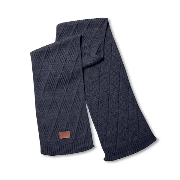 Leeman Trellis Knit Scarf - Leeman Trellis Knit Scarf - Image 4 of 6