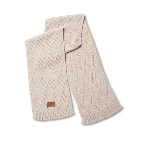 Leeman Trellis Knit Scarf - Leeman Trellis Knit Scarf - Image 5 of 6