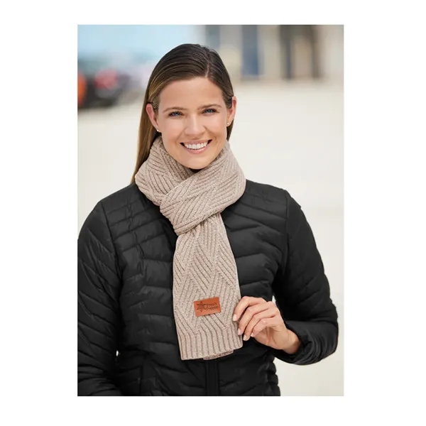 Leeman Trellis Knit Scarf - Leeman Trellis Knit Scarf - Image 6 of 6