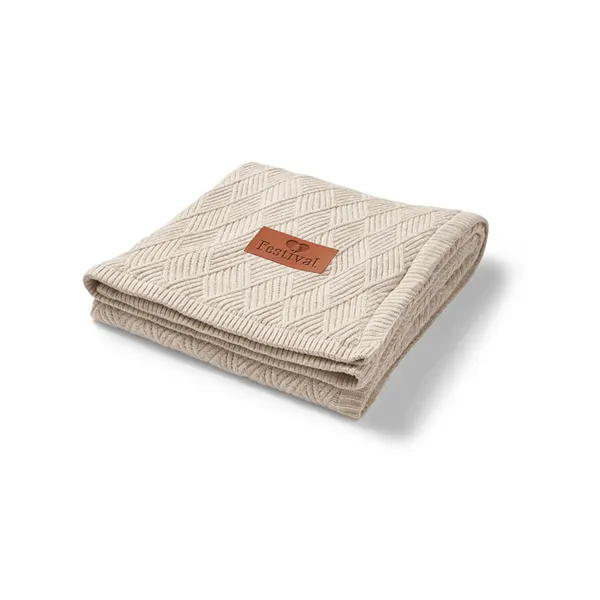 Leeman Trellis Knit Blanket - Leeman Trellis Knit Blanket - Image 0 of 17