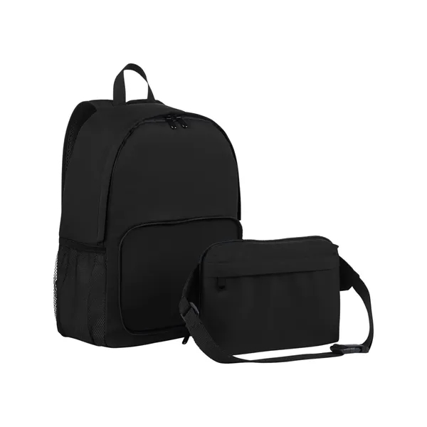 Hampton Eco Friendly 2-in-1 Backpack - Hampton Eco Friendly 2-in-1 Backpack - Image 2 of 11