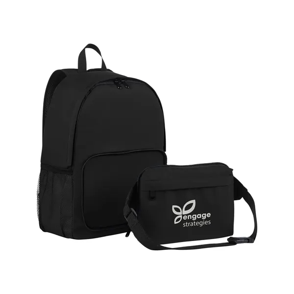 Hampton Eco Friendly 2-in-1 Backpack - Hampton Eco Friendly 2-in-1 Backpack - Image 4 of 11
