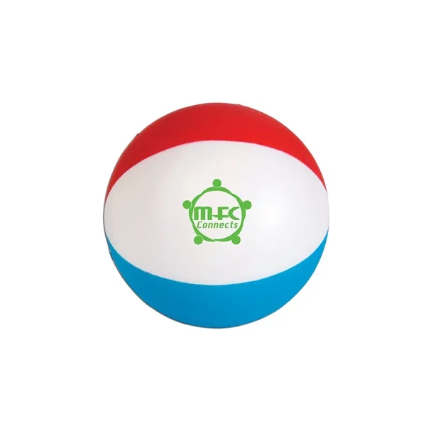 Beach Ball Shape Stress Ball - Beach Ball Shape Stress Ball - Image 0 of 1