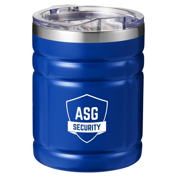 Campfire 12 oz Grid Stainless Steel Tumbler - Campfire 12 oz Grid Stainless Steel Tumbler - Image 4 of 8