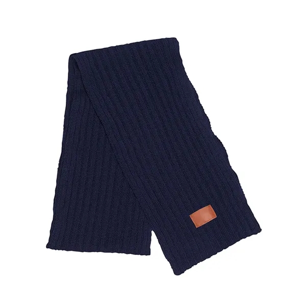 Leeman Rib Knit Scarf - Leeman Rib Knit Scarf - Image 3 of 7