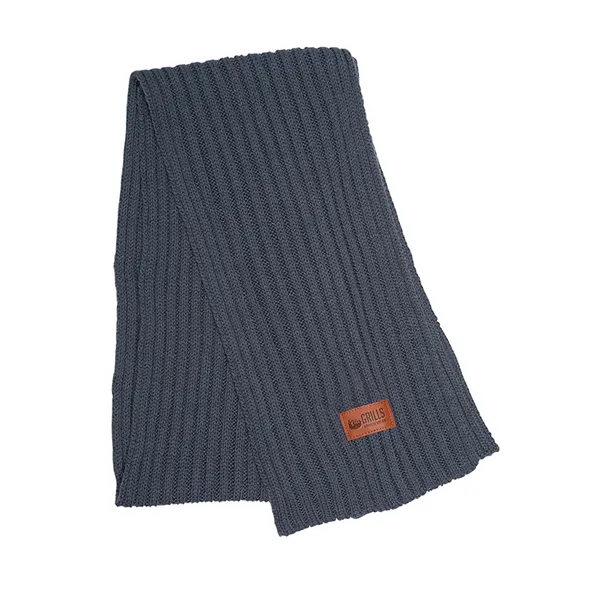Leeman Rib Knit Scarf - Leeman Rib Knit Scarf - Image 6 of 7