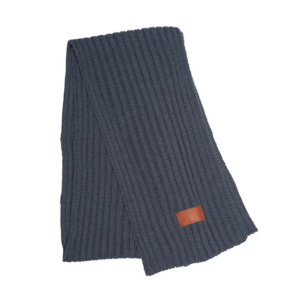 Leeman Rib Knit Scarf - Leeman Rib Knit Scarf - Image 7 of 7