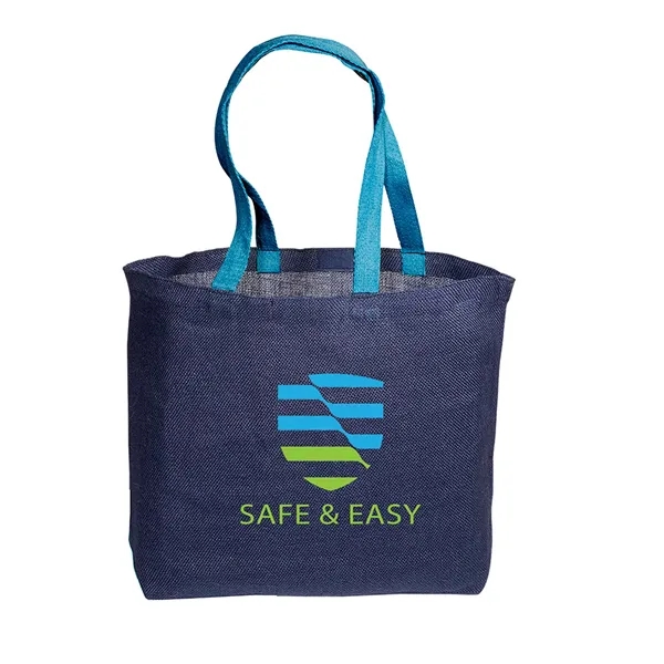 Jute Tote Bag - Jute Tote Bag - Image 2 of 5
