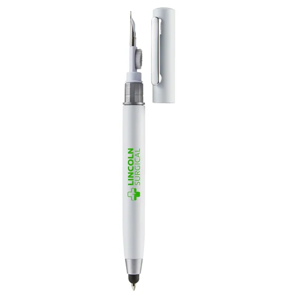 3-in-1 Earbud Cleaning Pen Stylus - 3-in-1 Earbud Cleaning Pen Stylus - Image 0 of 5