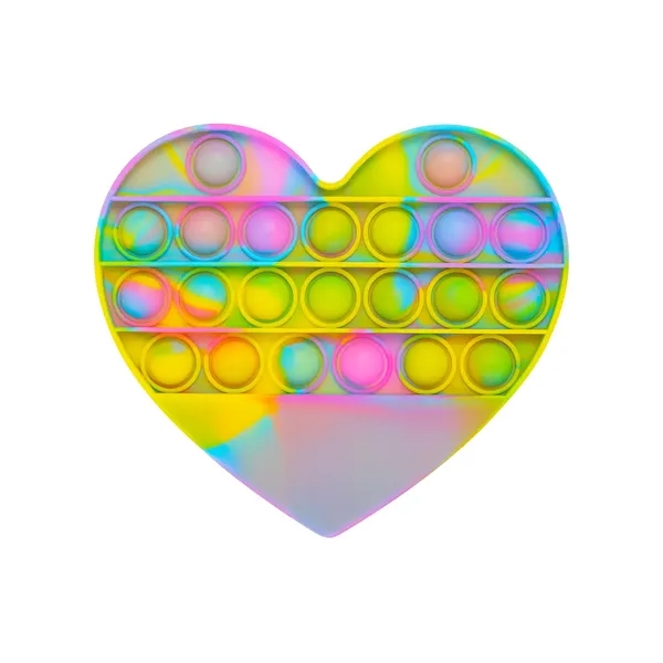 Push Pop Bubble Heart Shape Fidget Sensory Toy - Push Pop Bubble Heart Shape Fidget Sensory Toy - Image 8 of 11
