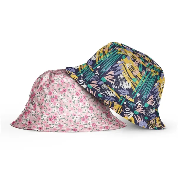 RPET Performance Poly Sublimation Reversible Bucket Hat - RPET Performance Poly Sublimation Reversible Bucket Hat - Image 0 of 1