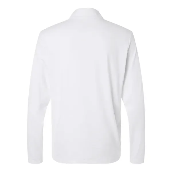 Adidas Men's Textured Stripe Quarter-Zip Pullover - Adidas Men's Textured Stripe Quarter-Zip Pullover - Image 6 of 6