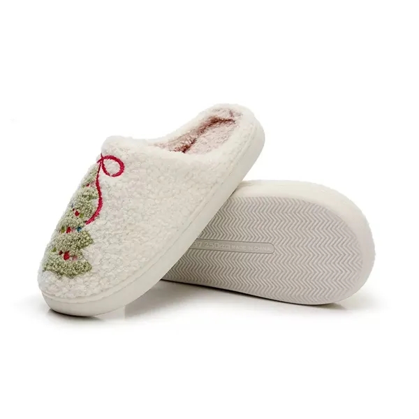Soft Plush Fuzzy Winter Holiday Slippers - Soft Plush Fuzzy Winter Holiday Slippers - Image 5 of 11