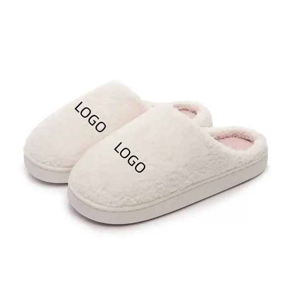 Soft Plush Fuzzy Winter Holiday Slippers - Soft Plush Fuzzy Winter Holiday Slippers - Image 6 of 11