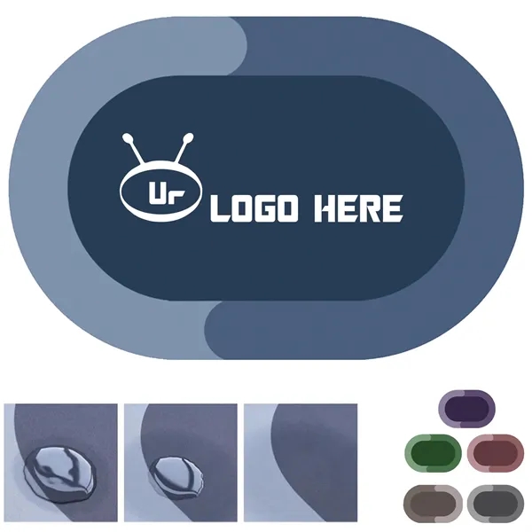 Oval Diatom Mud Bathroom Rug - Oval Diatom Mud Bathroom Rug - Image 0 of 6