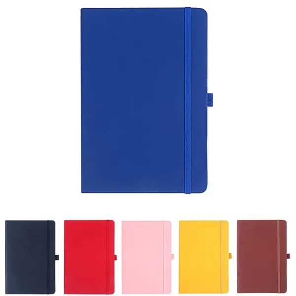 PU Leather Notebook with Pen Loop - PU Leather Notebook with Pen Loop - Image 0 of 3