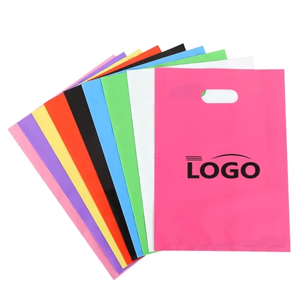 Plastic Four-Finger Tote Bag - Plastic Four-Finger Tote Bag - Image 0 of 3