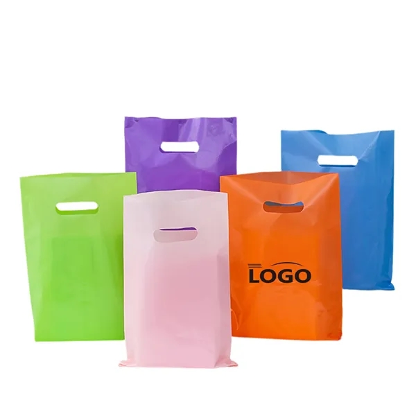 Plastic Four-Finger Tote Bag - Plastic Four-Finger Tote Bag - Image 1 of 3