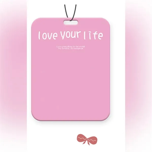 Car Air Freshener Double-Sided Print Custom Logo Colors - Car Air Freshener Double-Sided Print Custom Logo Colors - Image 1 of 5