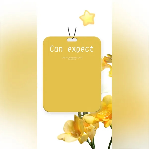 Car Air Freshener Double-Sided Print Custom Logo Colors - Car Air Freshener Double-Sided Print Custom Logo Colors - Image 2 of 5