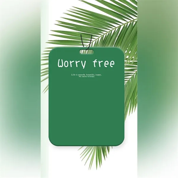 Car Air Freshener Double-Sided Print Custom Logo Colors - Car Air Freshener Double-Sided Print Custom Logo Colors - Image 3 of 5