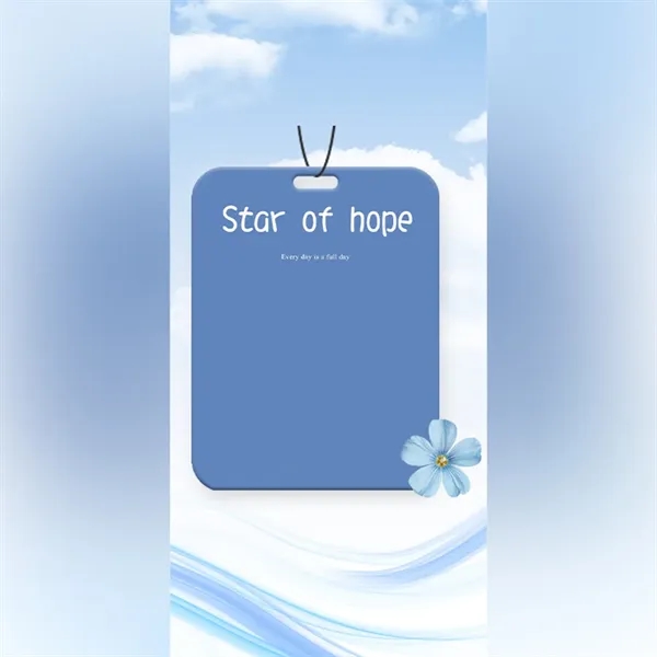 Car Air Freshener Double-Sided Print Custom Logo Colors - Car Air Freshener Double-Sided Print Custom Logo Colors - Image 4 of 5