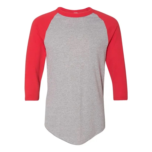 Augusta Sportswear Unisex Three-Quarter Raglan Sleeve Bas... - Augusta Sportswear Unisex Three-Quarter Raglan Sleeve Bas... - Image 9 of 29