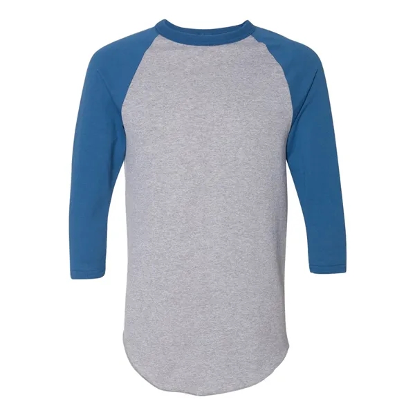 Augusta Sportswear Unisex Three-Quarter Raglan Sleeve Bas... - Augusta Sportswear Unisex Three-Quarter Raglan Sleeve Bas... - Image 11 of 29