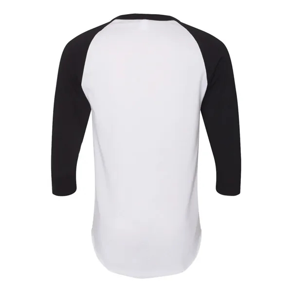 Augusta Sportswear Unisex Three-Quarter Raglan Sleeve Bas... - Augusta Sportswear Unisex Three-Quarter Raglan Sleeve Bas... - Image 14 of 29