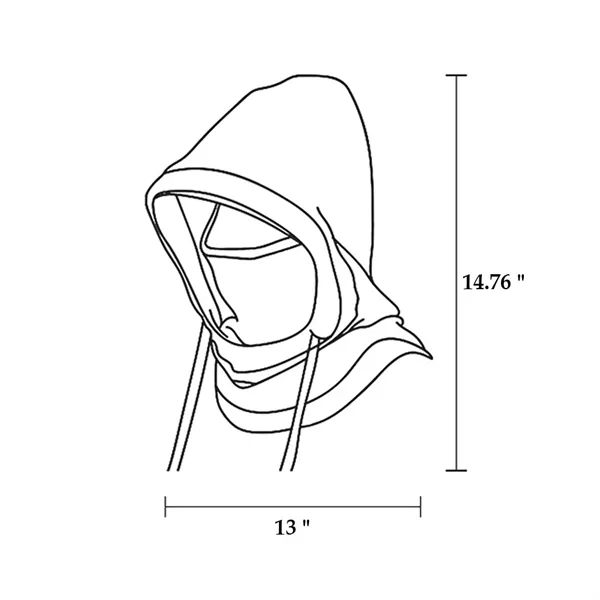 Winter Fleece Balaclava Ski Mask - Winter Fleece Balaclava Ski Mask - Image 1 of 10